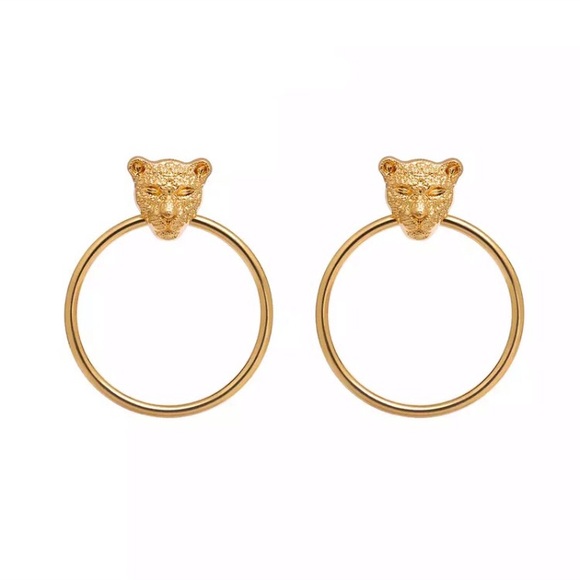 Gold Hoops - Picture 3 of 3